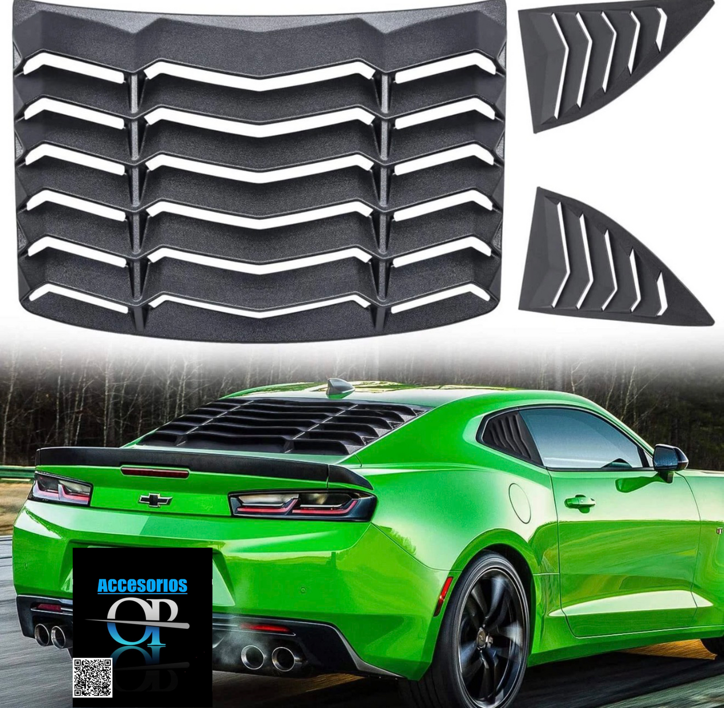 Window Louver Camaro 2010-2015