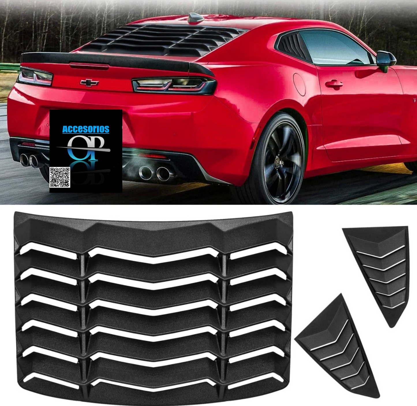 Window Louver Camaro 2010-2015