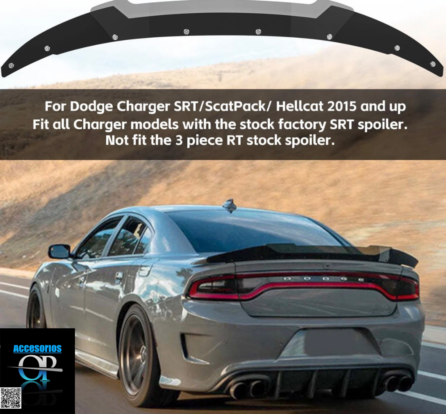 Wickerbill Dodge Charger 2015-2023 🔥